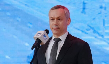 Губернатор Андрей Травников и мэр Анатолий Локоть открыли форум «Городские технологии» в Новосибирске