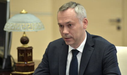 Глава Новосибирской области Андрей Травников принял участие в субботнике