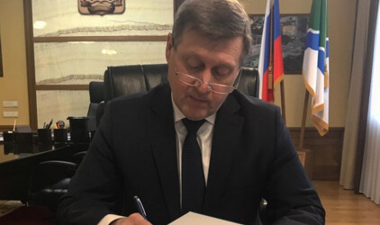 Анатолий Локоть ушел в отставку с поста мэра Новосибирска