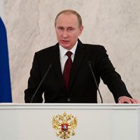 Алексей Локоть присутствовал на Ежегодном послании президента России